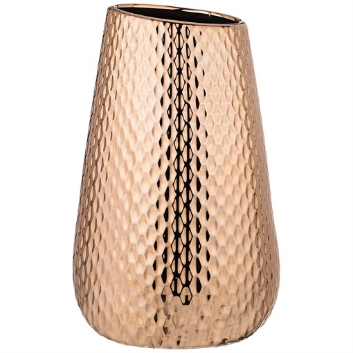 Ваза декоративная коллекция "Black and gold" 19*19*30,5 см - фото 297858