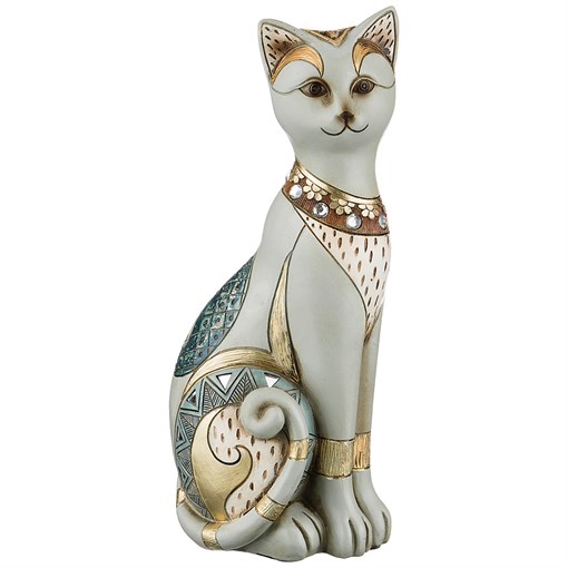 Фигурка "Кошка" 12,5*9,5*28,5 см коллекция "чарруа" - фото 299425