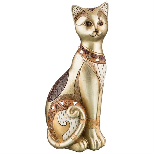 Фигурка "Кошка" 12,5*9,5*28,5 см коллекция "чарруа" - фото 299443