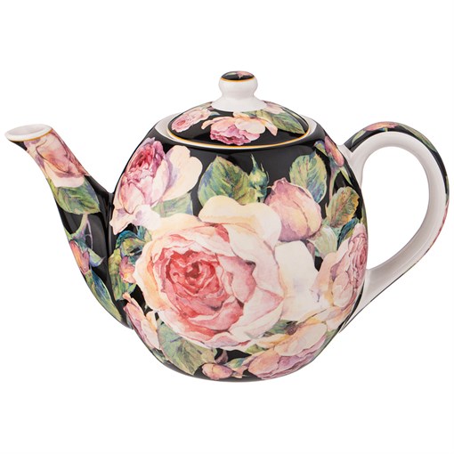 Чайник lefard "Винтаж" 1000 мл черный - фото 301094