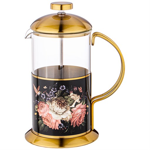 Френч-пресс agness "Роскошный сад" 600 мл - фото 301725