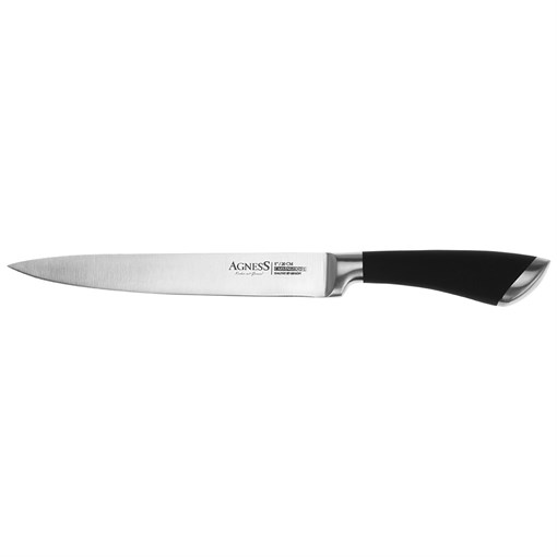 Нож разделочный agness L=20 см - фото 302520