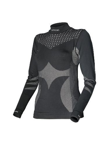 Футболка  женская Angelina/ дл.рукав/ синтетика 320/ черный/ L-XL - фото 308956