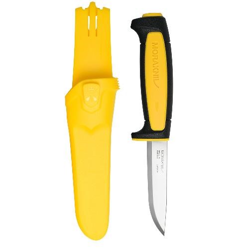 Нож Morakniv Basic 511 2020 Edition углеродистая сталь, пласт. ручка (черная) жел. вставка, 13710 - фото 309381