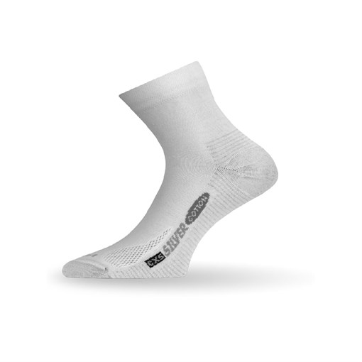 Носки Lasting  CXS 001, cotton+polyamide, белый, размер M (CXS001M) - фото 309512