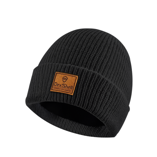 Шапка водонепроницаемая Dexshell Watch Beanie DH322BLK, черный, размер (56-58 см) - фото 309878
