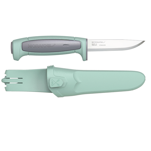 Нож Morakniv Basic 546 2021 Edition нержавеющая сталь, пласт. ручка (зеленая) серая. вставка, 13957 - фото 309881
