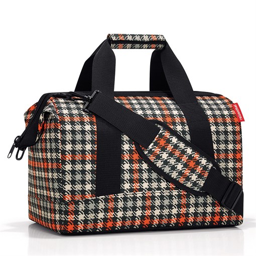 Сумка allrounder m glencheck red - фото 311172