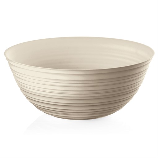 Салатник tierra, ?30 см, бежевый - фото 314123