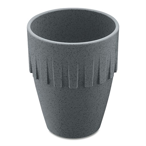 Кружка для капучино connect, organic, 300 мл, темно-серая - фото 317314