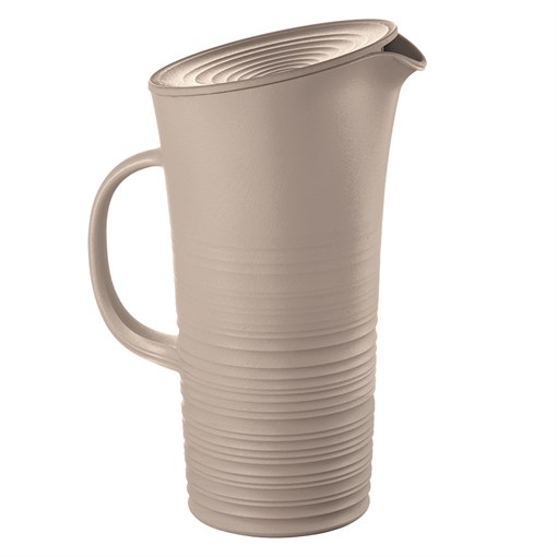 Кувшин с крышкой tierra, 1,8 л, бежево-розовый - фото 317866