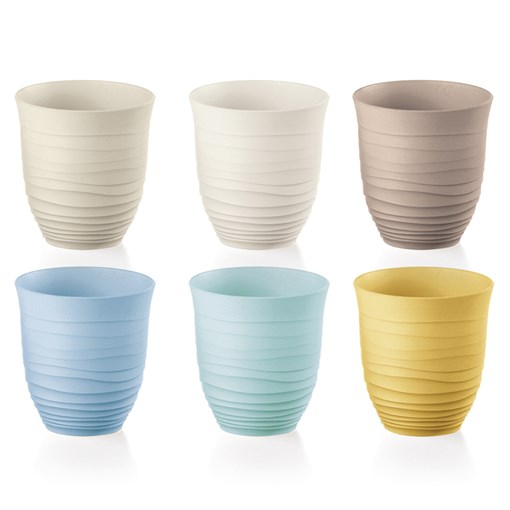 Набор стаканов tierra, 350 мл, разноцветный, 6 шт. - фото 317897