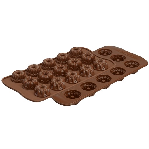 Форма для приготовления конфет и пирожных fantasia силиконовая - фото 318167