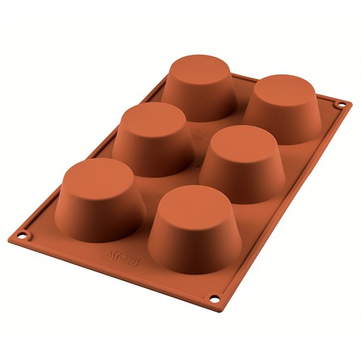 Форма для приготовления маффинов muffin 18 х 33,5 см силиконовая - фото 318339