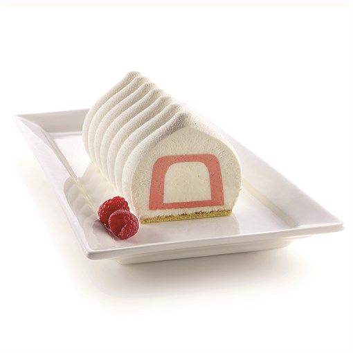 Форма для приготовления пирожных inserto buche 22 х 5 см силиконовая - фото 318378