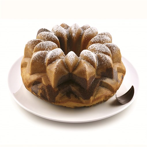 Форма для приготовления пирогов и кексов meteor 24 х 10 см силиконовая - фото 318537