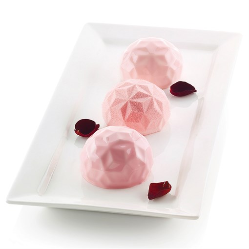 Форма для приготовления пирожных mini gemma 18 х 34 см силиконовая - фото 318555