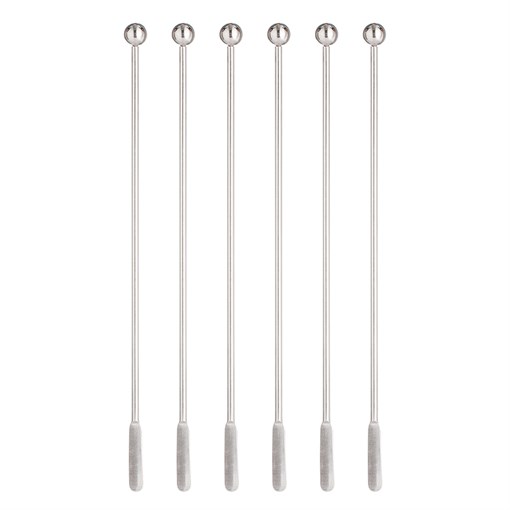 Набор из 6 палочек для коктейлей barware в подарочной упаковке - фото 318838