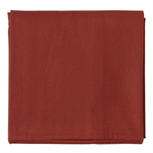 Скатерть из хлопка терракотового цвета из коллекции prairie, 170х170 см - фото 322155