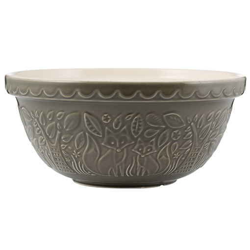 Миска in the forest 29 см серая - фото 323246