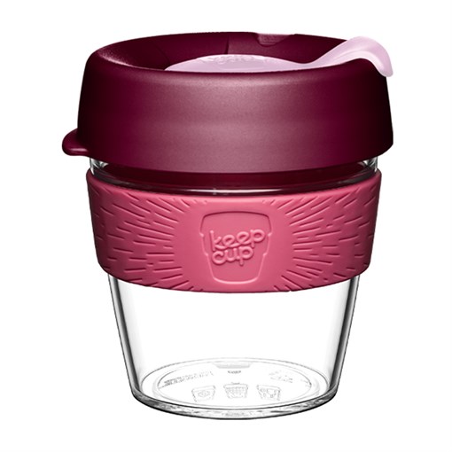 Кружка keepcup original s 227 мл clear bayberry - фото 323444