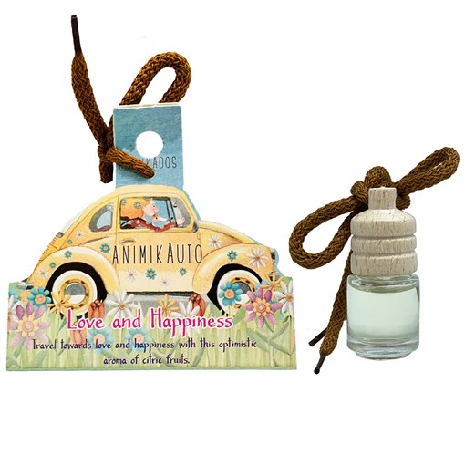 Диффузор для автомобиля animikauto, love & happiness new, 6 мл - фото 324253