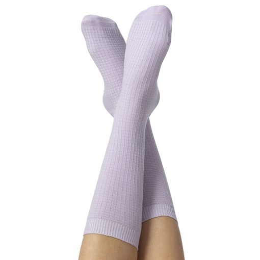 Носки yoga mat сиреневые - фото 324676