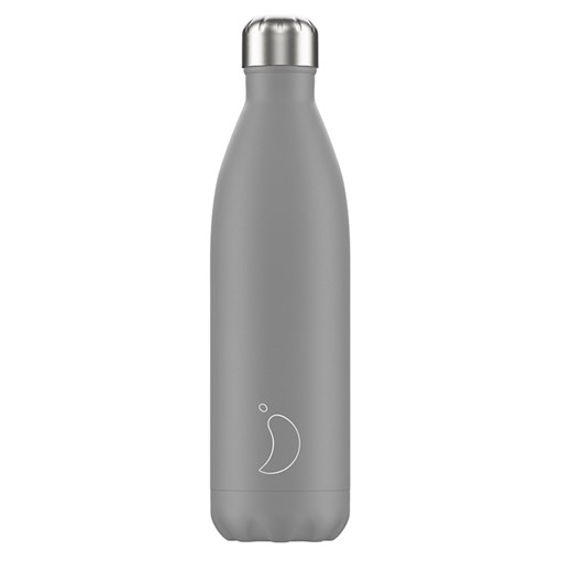 Термос monochrome 750 мл grey - фото 324872