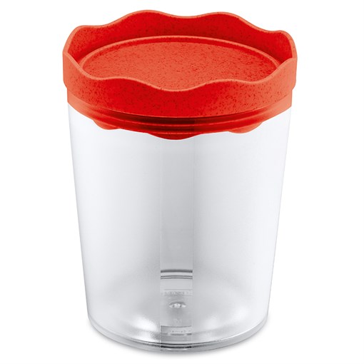 Банка для сыпучих продуктов prince, organic, 750 мл, красная - фото 325762