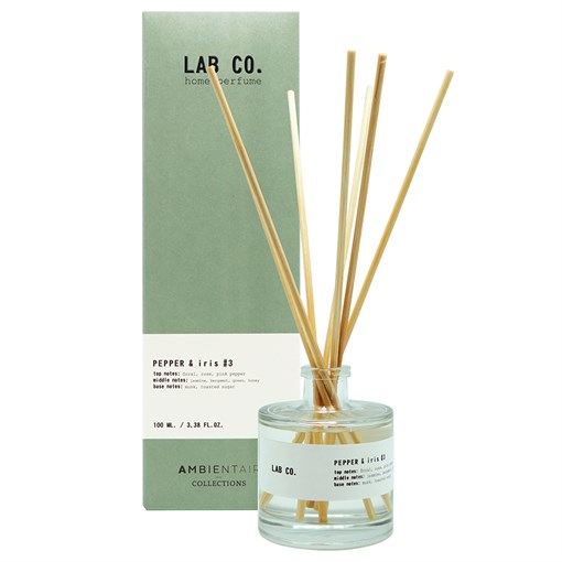 Диффузор ароматический lab co, Розовый перец и ирис, 100 мл - фото 326007
