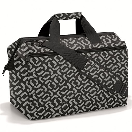 Сумка allrounder l pocket signature black - фото 326131