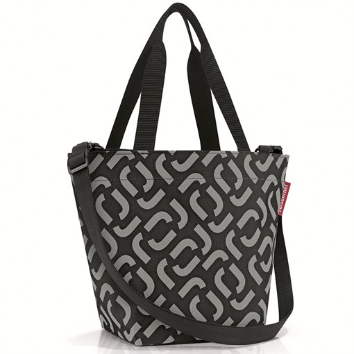 Сумка shopper xs signature black - фото 326253