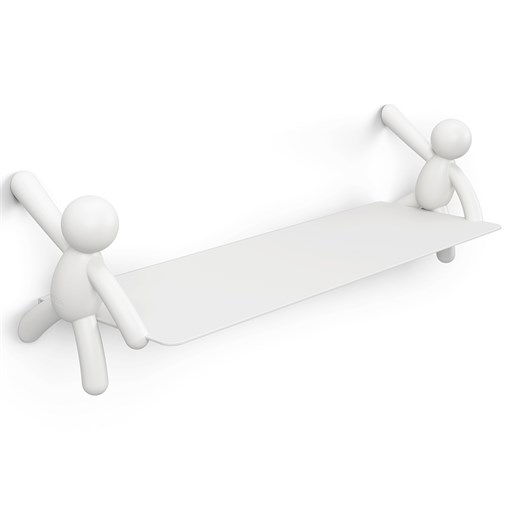 Полка buddy белая - фото 326392