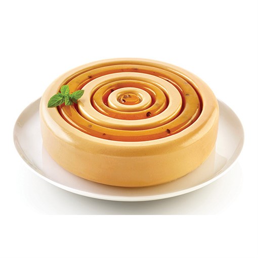 Форма для приготовления торта и пирожного color ?20 см силиконовая - фото 326520