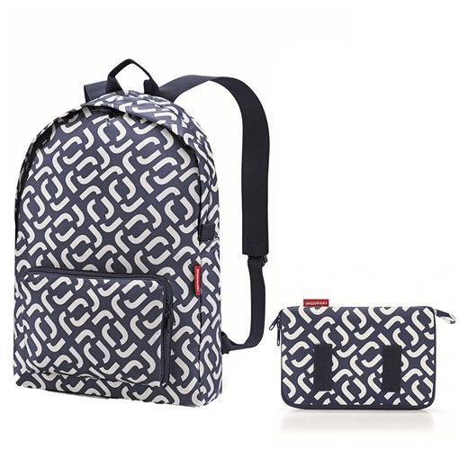 Рюкзак складной mini maxi signature navy - фото 327221