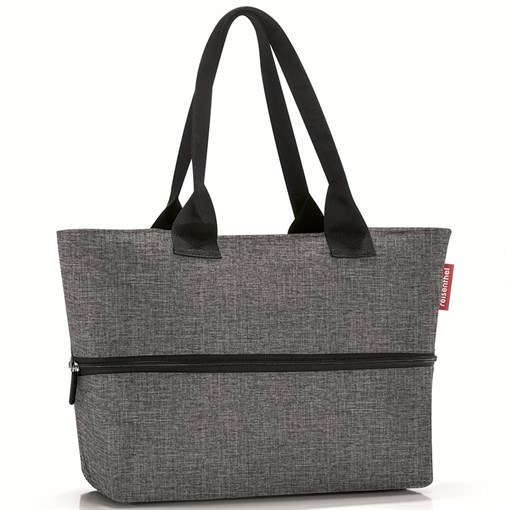 Сумка shopper e1 twist silver - фото 327241