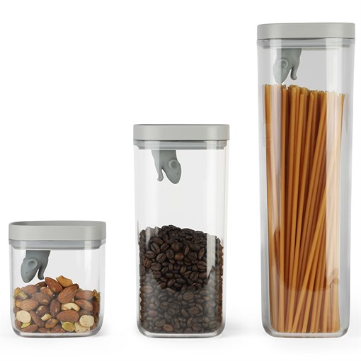 Набор кухонных емкостей lucky mouse - фото 327469