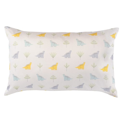 Наволочка из сатина с принтом dinosauria world из коллекции tiny world, 30х50 см - фото 327884