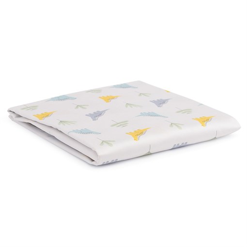 Простыня из сатина с принтом dinosauria world из коллекции tiny world, 120х170 см - фото 327937