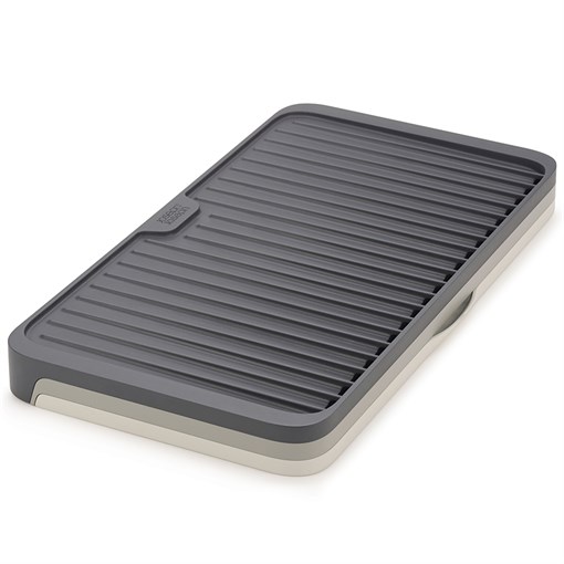 Коврик для сушки tier раздвижной серый - фото 328405