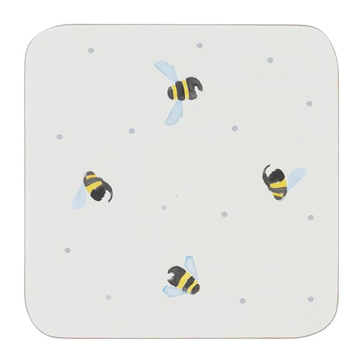 Набор подставок для кружек sweet bee 4 шт - фото 328638