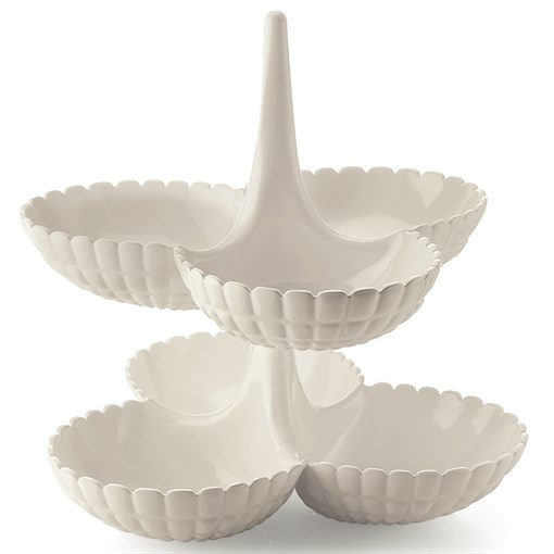 Набор менажниц tiffany, молочно-белый - фото 328671