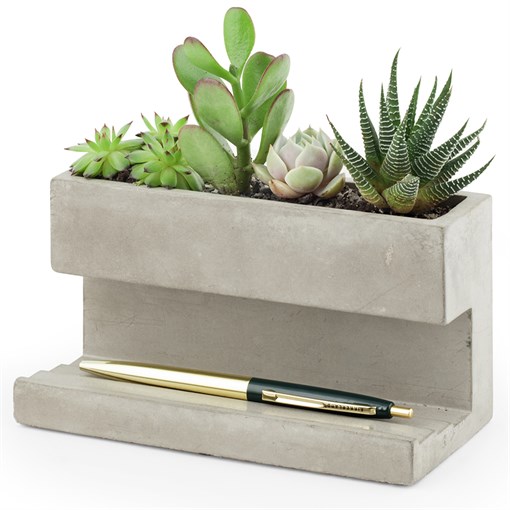 Кашпо concrete большое - фото 329078