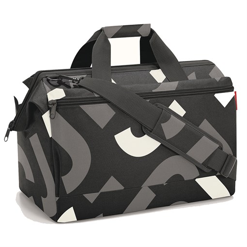 Сумка allrounder l pocket signature bold grey - фото 329107