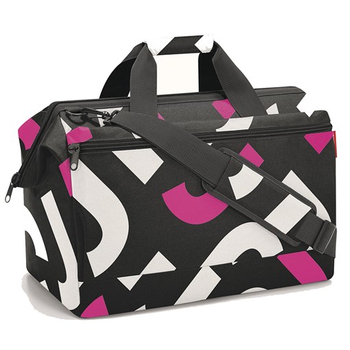 Сумка allrounder l pocket signature bold pink - фото 329120