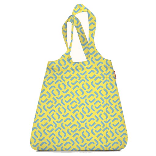 Сумка складная mini maxi shopper signature lemon - фото 329166