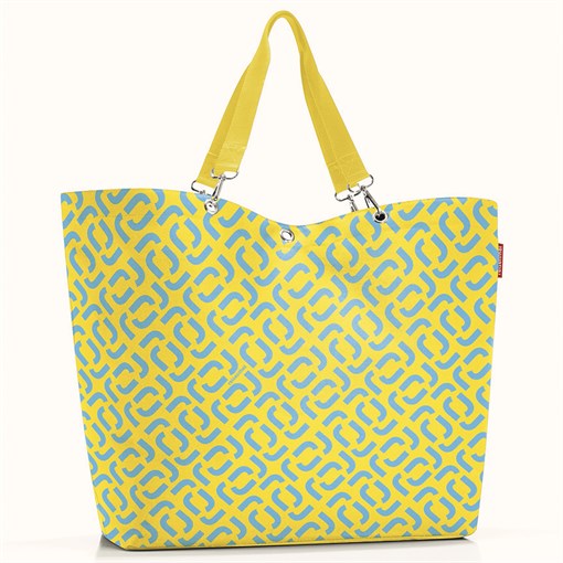 Сумка shopper xl signature lemon - фото 329173