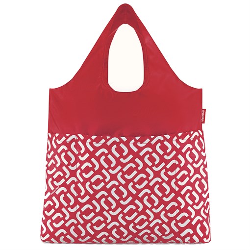 Сумка складная mini maxi shopper plus signature red - фото 329200