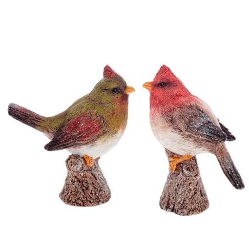 Фигурка декоративная "Птичка", L8 W4,5 H9,5 см, 2в. - фото 329256