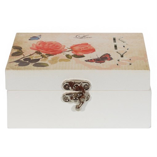 Шкатулка, L12 W10 H5,5 см - фото 329320